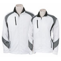 Men's or Ladies' Microfiber Jacket w/ Jersey Lined Body - 25 Day Custom Overseas Express